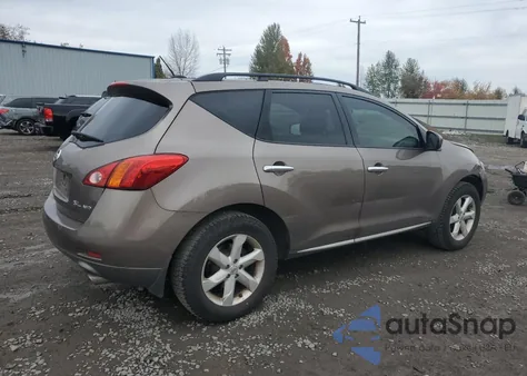 2009 Nissan Murano S из США, поврежденный, VIN JN8AZ18W99W122458